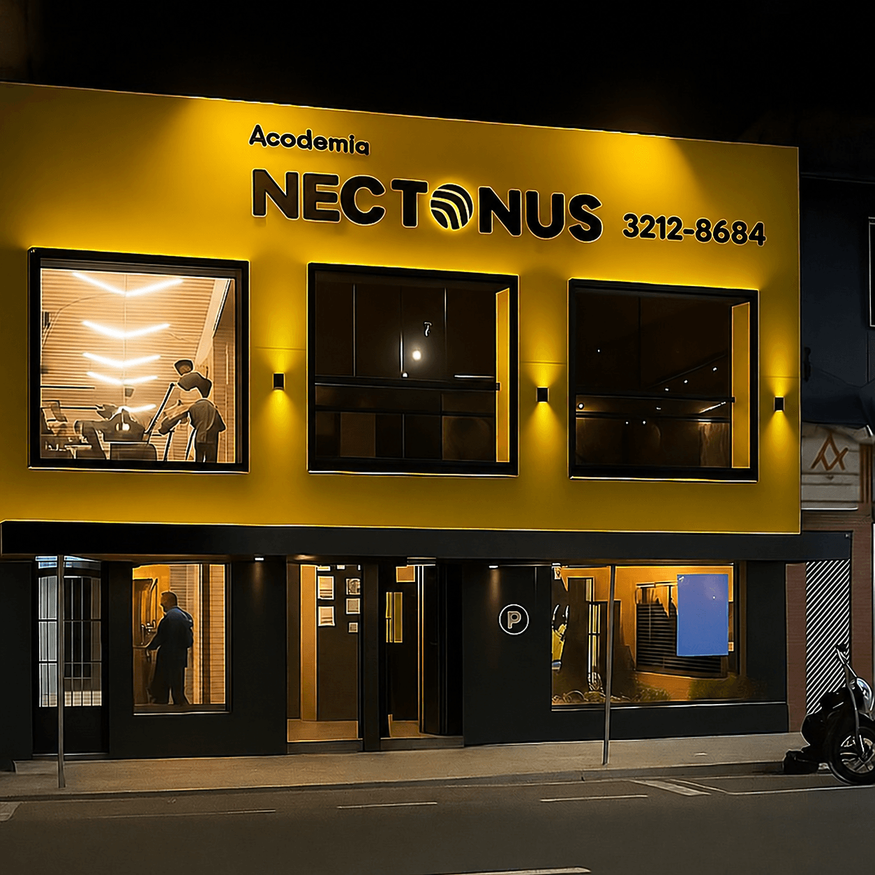 Fachada da Academia Nectonus